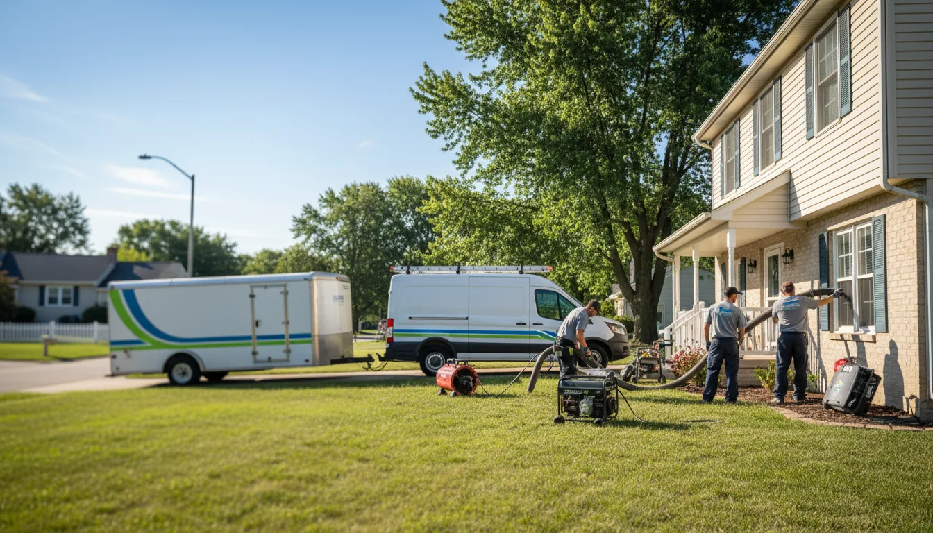 Flooded Basement Restoration And Cleanup With Repair in Tripoli, IA near me